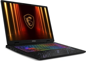 Ноутбук MSI Pulse A16 AI+ C3HWFKG-031XRU Ryzen AI 7 350 32Gb SSD1Tb NVIDIA GeForce RTX 5060 8Gb 16" IPS QHD+ (2560x1600) FreeDOS black WiFi BT Cam (9S7-15PK11-031) - купить недорого с доставкой в интернет-магазине