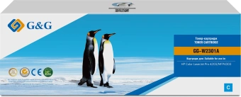 Картридж лазерный G&G GG-W2301A голубой (1800стр.) для HP Color LaserJet Pro 4203/MFP 4303 - купить недорого с доставкой в интернет-магазине