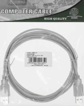 Кабель Ningbo USB A(m) USB A(m) 1.8м - купить недорого с доставкой в интернет-магазине