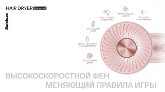 Фен Itel IHD-53 1600Вт розовый - купить недорого с доставкой в интернет-магазине