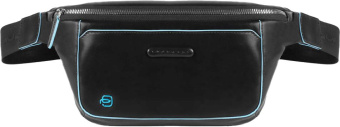 Сумка мужская Piquadro Blue Square CA2174B2/N черная натур.кожа - купить недорого с доставкой в интернет-магазине
