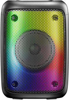 Колонка порт. Hyundai H-PS1006 черный 30W 1.0 BT 10м 1500mAh - купить недорого с доставкой в интернет-магазине