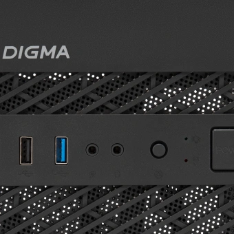 Корпус Digma DCC-MN303 черный без БП mATX 1x80mm 2x120mm 1xUSB2.0 1xUSB3.0 audio - купить недорого с доставкой в интернет-магазине