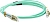 Патч-корд Lanmaster LAN-2LC-2LC/OM2-1.0 1x50/125 OM2 LC дуплекс-LC дуплекс 1м LSZH голубой