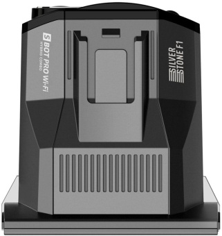 Видеорегистратор с радар-детектором Silverstone F1 Hybrid S-Bot Pro Wi-Fi GPS ГЛОНАСС черный - купить недорого с доставкой в интернет-магазине