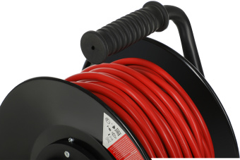 Удлинитель силовой Starwind ST-PSR4.20/G-20 3x1.5кв.мм 4розет. 20м ПВС 20A катушка оранжевый - купить недорого с доставкой в интернет-магазине