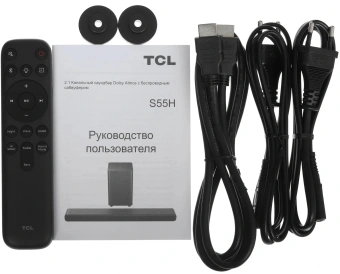 Саундбар TCL S55H 2.1 220Вт серый - купить недорого с доставкой в интернет-магазине