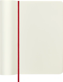 Блокнот Moleskine CLASSIC SOFT QP618F2 Large 130х210мм 192стр. нелинованный мягкая обложка красный - купить недорого с доставкой в интернет-магазине