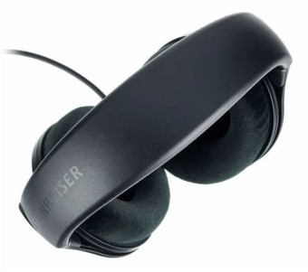 Наушники мониторные Sennheiser HD 200 PRO 2м черный проводные оголовье (507182) - купить недорого с доставкой в интернет-магазине