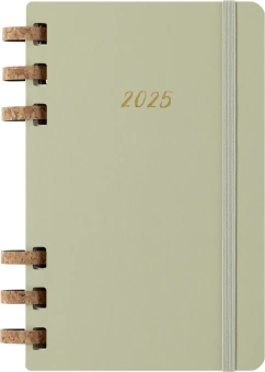 Еженедельник Moleskine SPIRAL Large 130х210мм обложка картон 200стр. спираль киви - купить недорого с доставкой в интернет-магазине