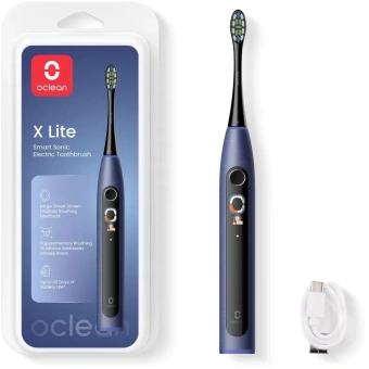 Зубная щетка электрическая Oclean X Lite N1801 синий - купить недорого с доставкой в интернет-магазине