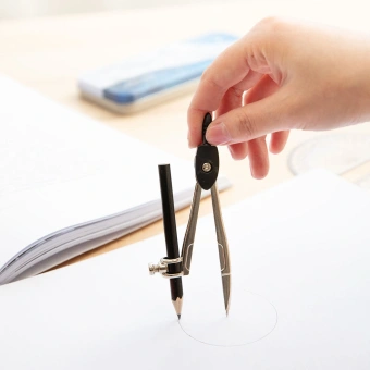 Набор для черчения Deli EG30505 корпус ассорти металл в компл.:8 предметов - купить недорого с доставкой в интернет-магазине