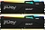 Память DDR5 2x16GB 5600MHz Kingston KF556C36BBEAK2-32 Fury Beast Expo RGB RTL Gaming PC5-44800 CL36 DIMM 288-pin 1.25В kit single rank с радиатором Ret