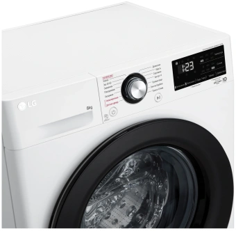 Стиральная машина LG F2V3PS6W класс: A загр.фронтальная макс.:8кг белый инвертор - купить недорого с доставкой в интернет-магазине