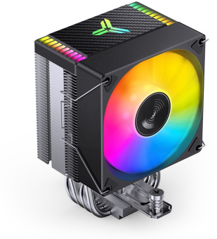 Устройство охлаждения(кулер) Jonsbo CR-1400 Evo ARGB черный 4-pin 22.3-33.85dB Al 180W 341gr Ret (CR-1400 EVO ARGB) - купить недорого с доставкой в интернет-магазине