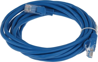 Патч-корд Premier PP12-3M/B 1000Гбит/с UTP 4 пары cat.5E CCA molded 3м синий RJ-45 (m)-RJ-45 (m) - купить недорого с доставкой в интернет-магазине