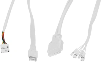 Корпус PcCooler C3T500 белый без БП ATX 9x120mm 5x140mm 2xUSB3.0 audio bott PSU - купить недорого с доставкой в интернет-магазине