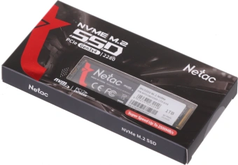 Накопитель SSD Netac PCIe 3.0 x4 1TB NT01NV2000-1T0-E4X NV2000 M.2 2280 - купить недорого с доставкой в интернет-магазине