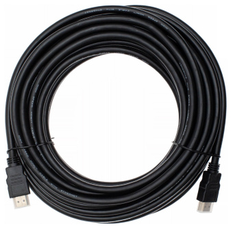 Кабель аудио-видео Cactus CS-HDMI.1.4-7 HDMI (m)/HDMI (m) 7м. Позолоченные контакты черный - купить недорого с доставкой в интернет-магазине