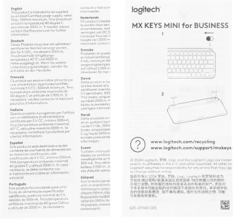 Клавиатура Logitech MX Keys Mini темно-серый USB беспроводная BT/Radio LED (920-010617) - цена, купить или заказать с доставкой в интернет-магазине Клавиатура Logitech MX Keys Mini темно-серый USB беспроводная BT/Radio LED (920-010617) - купить недорого с доставкой в интернет-магазине