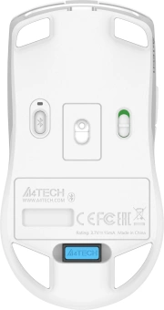 Мышь A4Tech Fstyler FB50CS Plus белый оптическая 3200dpi silent беспров. BT/Radio USB 7but - купить недорого с доставкой в интернет-магазине