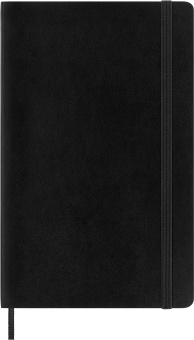 Блокнот Moleskine CLASSIC SOFT QP617 Large 130х210мм 192стр. клетка мягкая обложка черный - купить недорого с доставкой в интернет-магазине