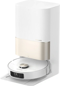 Пылесос-робот Dreame X40 Ultra Complete 200Вт белый/золотистый - купить недорого с доставкой в интернет-магазине