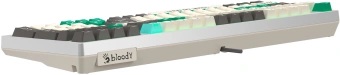 Клавиатура A4Tech Bloody S98 Pixels Green механическая белый/бежевый USB for gamer LED (S98) - купить недорого с доставкой в интернет-магазине