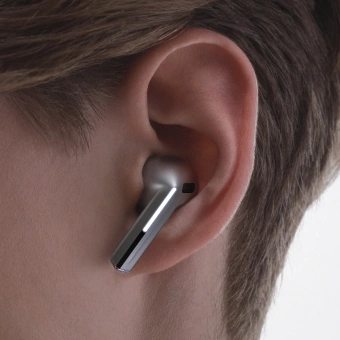 Гарнитура внутриканальные Samsung Galaxy Buds 3 Pro серебристый беспроводные bluetooth в ушной раковине (SM-R630NZAACIS) - купить недорого с доставкой в интернет-магазине