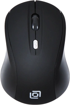 Мышь Оклик 415MW черный оптическая 1600dpi беспров. USB для ноутбука 4but (351684) - купить недорого с доставкой в интернет-магазине