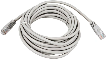 Патч-корд Rexant 18-1006 U/UTP не экранированный RJ-45 вил.-вилка RJ-45 кат.5E 3м серый ПВХ - купить недорого с доставкой в интернет-магазине