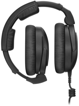 Гарнитура накладные Sennheiser HD 300 Pro 1.5м черный проводные оголовье (508288) - купить недорого с доставкой в интернет-магазине
