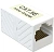 Адаптер Sysmatrix CC RJ45.5EU.WH проходн. RJ45 кат.5E бел.