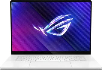 Ноутбук Asus ROG Zephyrus G16 GU605CM-QR082W Core Ultra 7 255H 32Gb SSD1Tb NVIDIA GeForce RTX 5060 8Gb 16" OLED 2.5K (2560x1600) без ОС white WiFi BT Cam Bag (90NR0M22-M003X0) - купить недорого с доставкой в интернет-магазине