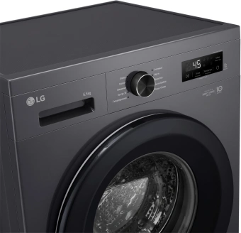 Стиральная машина LG F2Y1WS6J класс: A загр.фронтальная макс.:6.5кг темно-серый инвертор - купить недорого с доставкой в интернет-магазине