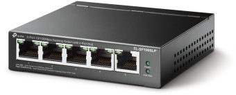 Коммутатор TP-Link TL-SF1005LP (L2) 5x100Мбит/с 4PoE 41W неуправляемый - цена, купить или заказать с доставкой в интернет-магазине Коммутатор TP-Link TL-SF1005LP (L2) 5x100Мбит/с 4PoE 41W неуправляемый - купить недорого с доставкой в интернет-магазине