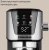 Кофеварка рожковая Редмонд CM716 1350Вт серебристый/черный - купить недорого с доставкой в интернет-магазине