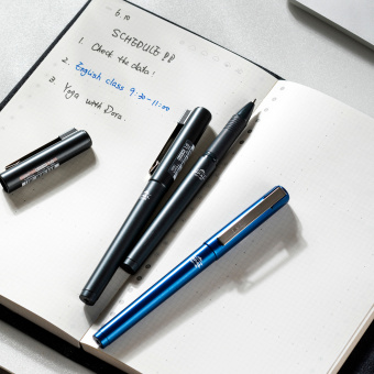 Ручка гелев. Deli Upal EG61-BL синий d=1мм син. черн. - купить недорого с доставкой в интернет-магазине