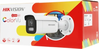 Камера видеонаблюдения IP Hikvision DS-2CD2647G2HT-LIZS (2.8-12mm) 2.8-12мм цв. корп.:белый - купить недорого с доставкой в интернет-магазине