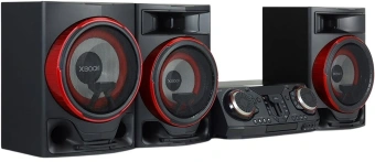 Минисистема LG CL88 черный 2900Вт FM USB BT - купить недорого с доставкой в интернет-магазине