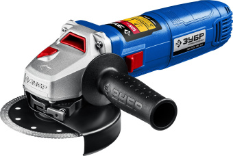 Углошлифовальная машина Зубр УШМ-П125-1500 ПСТ 1500Вт 9500об/мин рез.шпин.:M14 d=125мм - купить недорого с доставкой в интернет-магазине