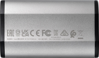 Накопитель SSD A-Data USB-C 2TB SD810-2000G-CSG SD810 1.8" серый - купить недорого с доставкой в интернет-магазине