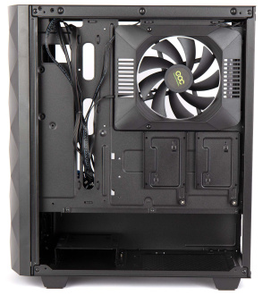 Корпус Hiper DCB черный без БП ATX 5x120mm 5x140mm 1xUSB2.0 1xUSB3.0 audio bott PSU - купить недорого с доставкой в интернет-магазине