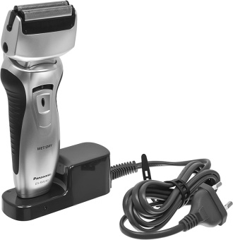 Бритва сетчатая Panasonic ES-RW30CM реж.эл.:2 питан.:аккум. серебристый/черный - купить недорого с доставкой в интернет-магазине