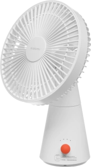 Вентилятор настольный Xiaomi Rechargeable Mini Fan 10Вт скоростей:4 белый - купить недорого с доставкой в интернет-магазине