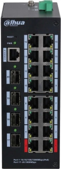 Коммутатор Dahua DH-HS4420-16GT-190 (L2) управляемый - купить недорого с доставкой в интернет-магазине