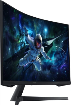 Монитор Samsung 27" Odyssey G5 S27CG550EI черный VA LED 1ms 16:9 HDMI матовая 300cd 178гр/178гр 2560x1440 165Hz FreeSync DP 2K USB 4.1кг - купить недорого с доставкой в интернет-магазине
