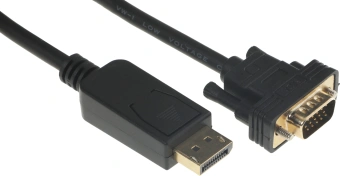 Кабель Buro 1.1v DisplayPort (m) VGA (m) 2м (BHP DPP_VGA-2) - купить недорого с доставкой в интернет-магазине