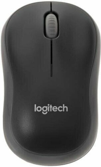 Мышь Logitech M186 черный/серый оптическая 1000dpi беспров. USB для ноутбука 2but (910-004131) - купить недорого с доставкой в интернет-магазине
