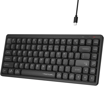 Клавиатура A4Tech Fstyler FBX53C черный USB беспроводная BT/Radio slim Multimedia (FBX53C) - купить недорого с доставкой в интернет-магазине